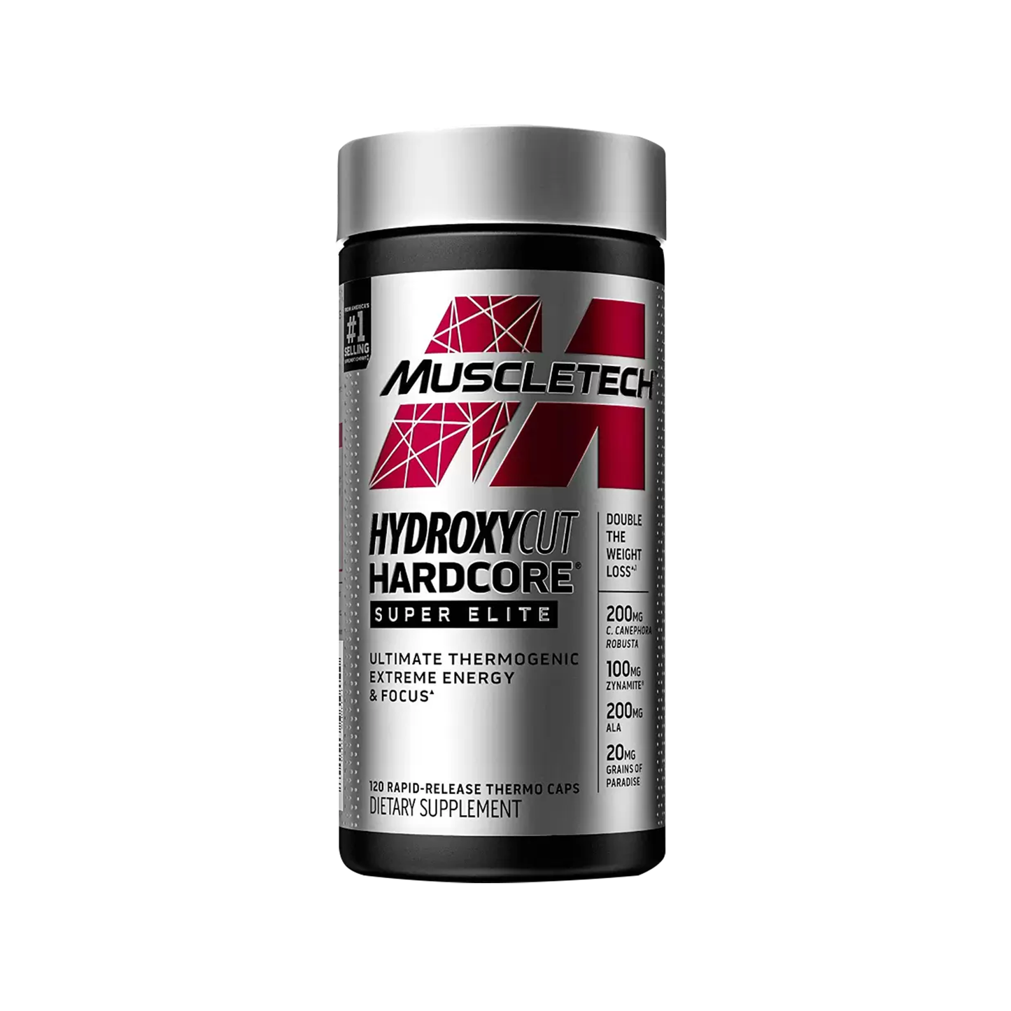 HYDROXYCUT HARDCORE SUPER ELITE 120 CAPSULAS