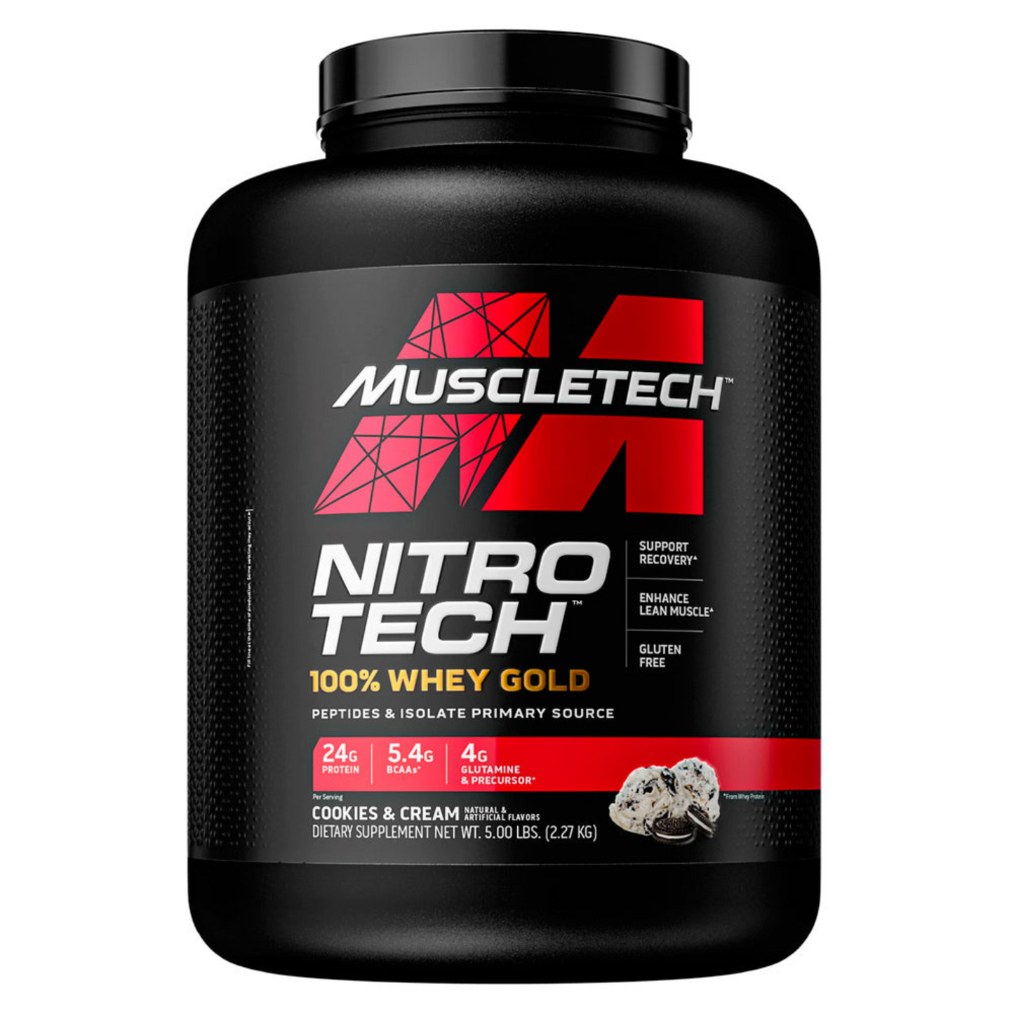 NITRO TECH 100% WHEY GOLD 5  LIBRAS