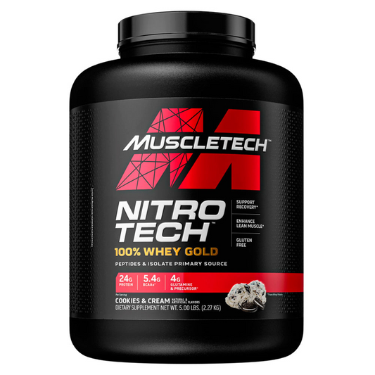 NITRO TECH 100% WHEY GOLD 5  LIBRAS