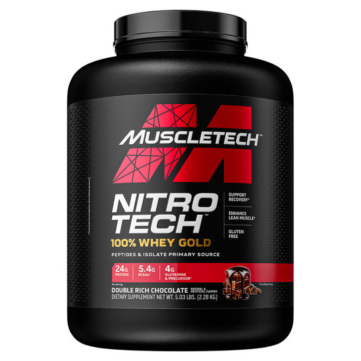 NITRO TECH 100% WHEY GOLD 5  LIBRAS