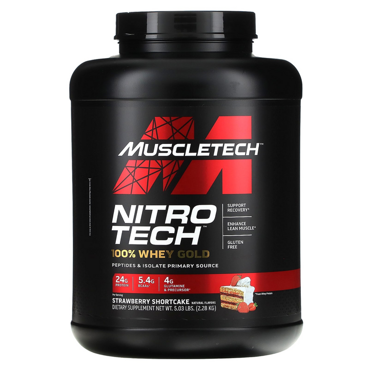 NITRO TECH 100% WHEY GOLD 5  LIBRAS